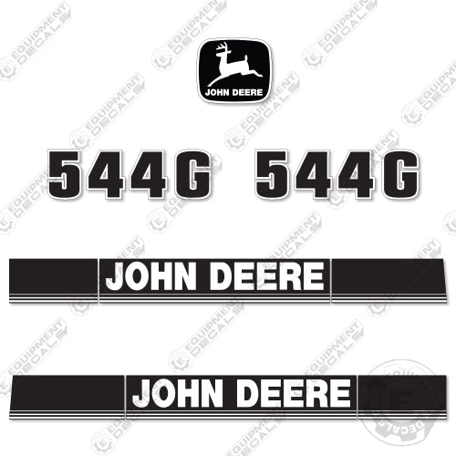 Fits John Deere 544G Wheel Loader Decal Kit 544, 544g, decal kit
