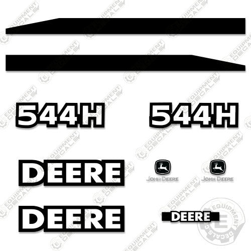 Fits John Deere 544H Wheel Loader Decal Kit 544, 544 h, 544h, decal kit, john deere