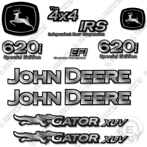 Fits John Deere Gator XUV 620i Decal Kit Special Edition Utility Vehicle 620, 620i, 620ise, decal kit, excavator, john deere
