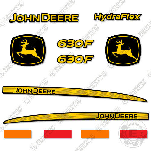 Fits John Deere 630F Decal Kit Flex Head 630, 630f, decal kit