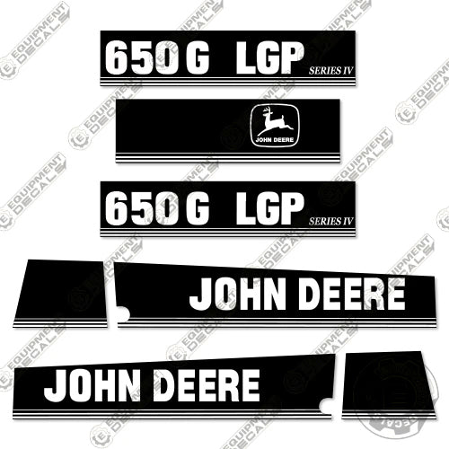 Fits John Deere 650G LGP Series 4 Crawler Tractor Dozer Decal Kit 650, 650g, 650glgp, decal kit