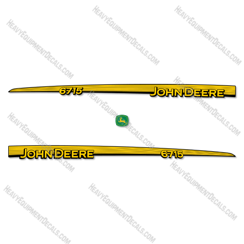 Fits John Deere 6715 Decal Kit Tractor 