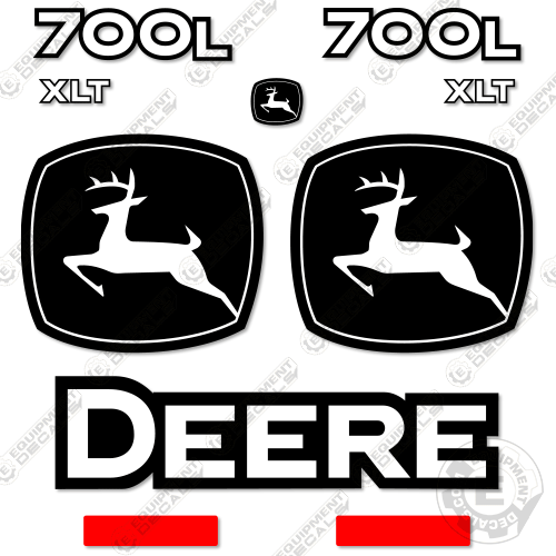 Fits John Deere 700L XLT Decal Kit Dozer 700, 700l, decal kit, john deere