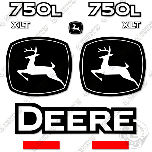Fits John Deere 750L XLT Decal Kit Dozer 750, 750l, decal kit, john deere