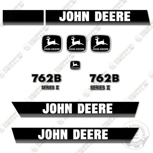 Fits John Deere 762B Decal Kit (Series II) Motor Grader - Scraper 762, 762b, decal kit, series 2, series ii, series2