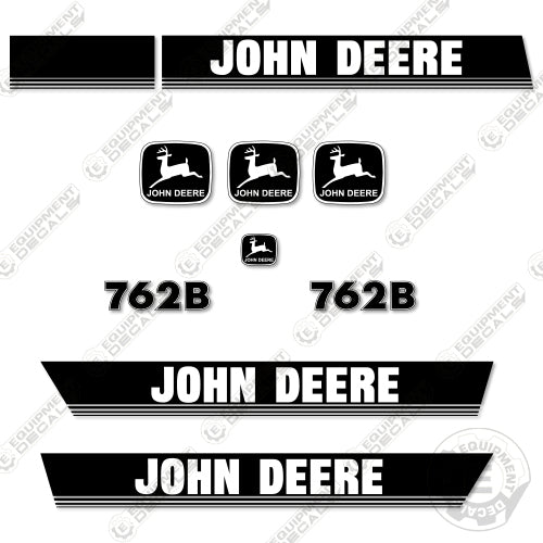 Fits John Deere 762B Decal Kit Motor Grader - Scraper 762, 762b, decal kit