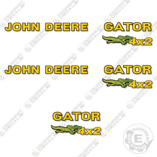 Fits John Deere Gator Decal Kit Utility Vehicle 1999 decal kit, excavator, john deere