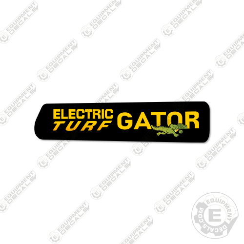 Fits John Deere Gator Electric Turf Dash Decal UTV - M135585 decal kit, john deere