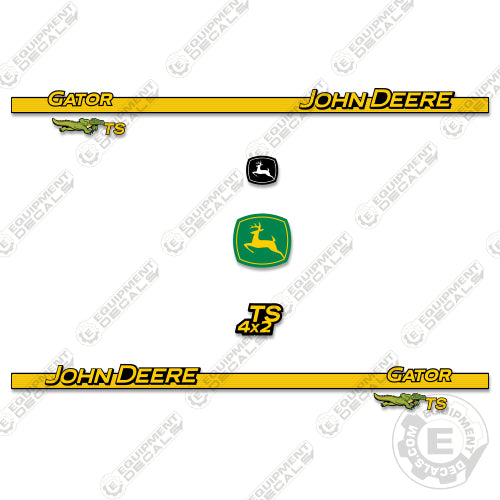 Fits John Deere Gator TS 4x2 Decal Kit Utility Vehicle decal kit, excavator, john deere