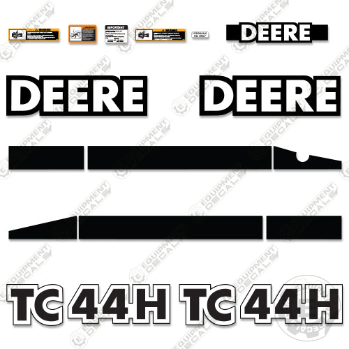 Fits John Deere TC44H Decal Kit Wheel Loader 44-h, 44h, decal kit, deere, h, tc, tc 44 h, tc44, wheel loader