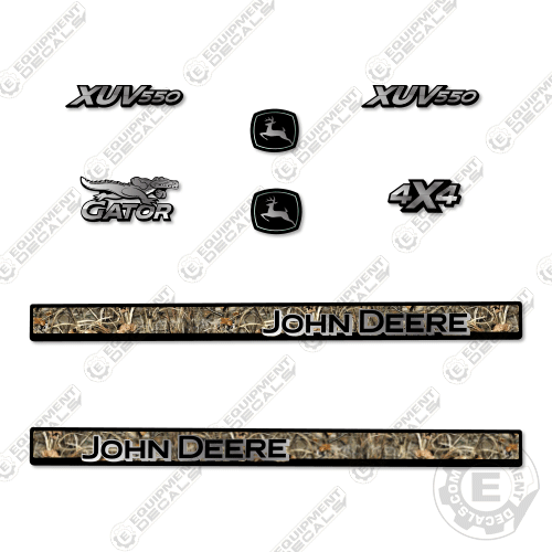 - Fits John Deere Gator XUV 550 Decal Kit UTV - CUSTOM CAMO #JD-550-XUV ...