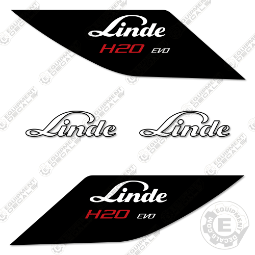 Fits Linde H20 Decal kit Forklift 20, decal kit, h20