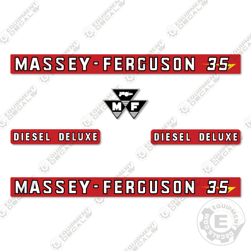 Fits Massey Ferguson 35 Tractor Decal Kit decal kit
