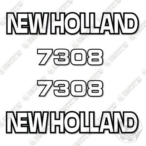 Fits New Holland 7308 Decal Kit Front End Loader 7308, decal kit, new holland