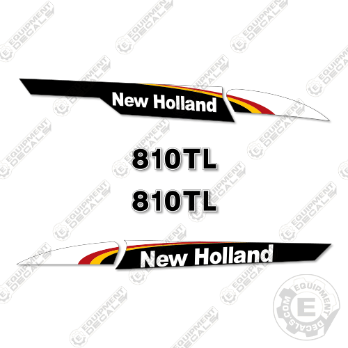 Fits New Holland 810TL Decal Kit Front End Loader 810, 810tl, decal kit, new holland, tl
