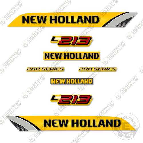 Fits New Holland L213 Decal Kit Skid Steer 213, decal kit, l213