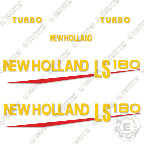 Fits New Holland LS 180 Skid Steer Decal Kit 180, decal kit, ls-180, ls180