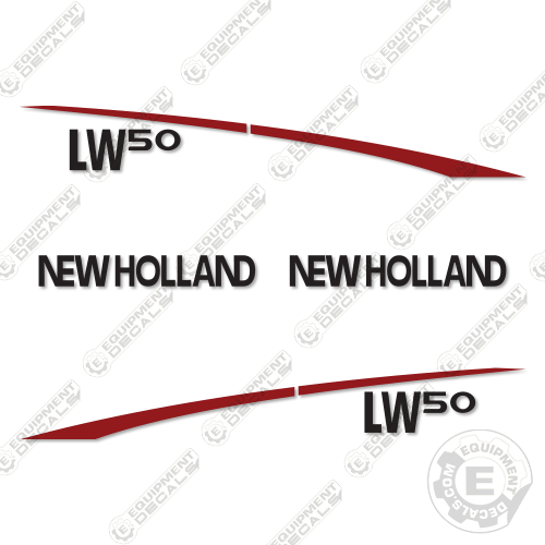 Fits New Holland LW50 Decal Kit Wheel Loader 50, decal kit, lw, lw-50, lw50