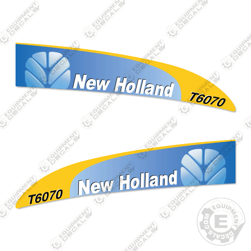 Fits New Holland T6070 Decal Kit Tractor 6070, t-6070, t6070