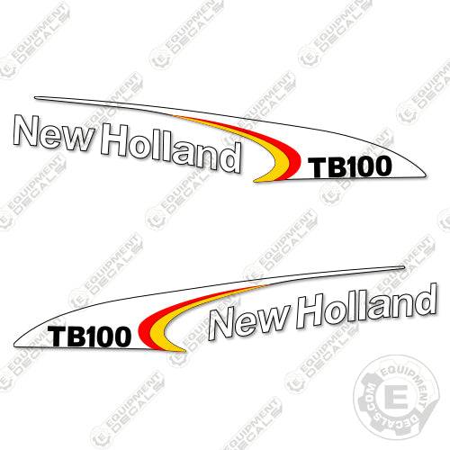 Fits New Holland TB100 Decal Kit Tractor 100, decal kit, tb-100, tb100