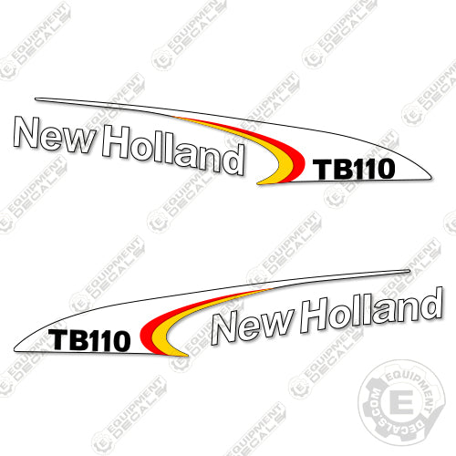 Fits New Holland TB110 Decal Kit Tractor 110, decal kit, tb-110, tb110