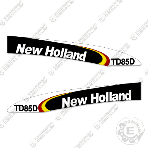 Fits New Holland TD85D Decal Kit Tractor 85, 85d, decal kit, td85, td85d