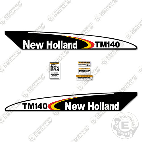 Fits New Holland TM140 Decal Kit Tractor 140, decal kit, ford, tm140