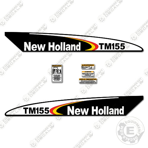 Fits New Holland TM155 Decal Kit Tractor 130, decal kit, ford, tm130