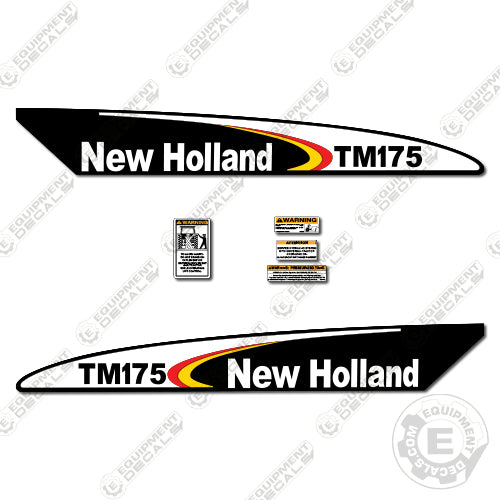 Fits New Holland TM175 Decal Kit Tractor 130, decal kit, ford, tm130