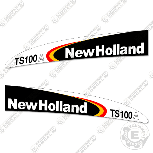 Fits New Holland TS100A Decal Kit Tractor 100, decal kit, ts100, ts100a