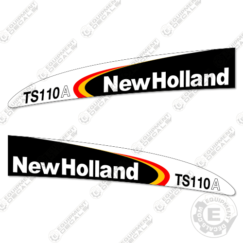 Fits New Holland TS110A Decal Kit Tractor 110, 110a, decal kit, ts110, ts110a