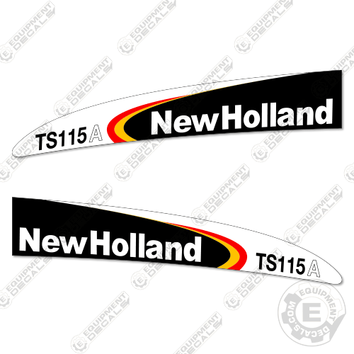 Fits New Holland TS115A Decal Kit Tractor 115, 115a, decal kit, ts115, ts115a