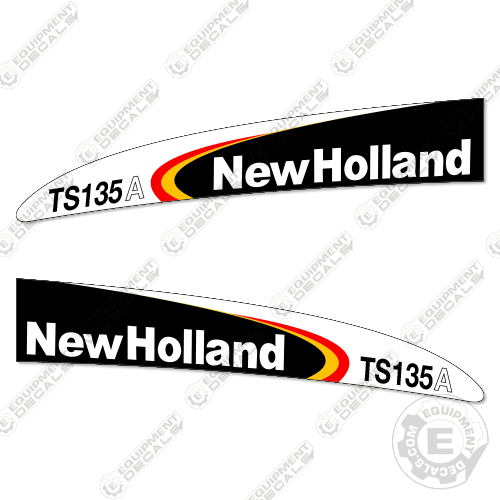Fits New Holland TS135A Decal Kit Tractor 135, 135a, decal kit, ts135, ts135a