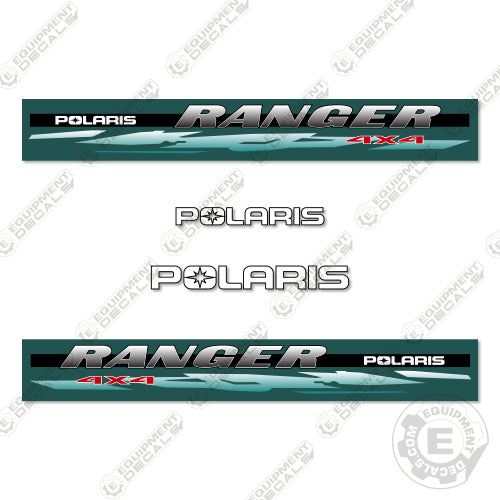 Fits Polaris Ranger 4X4 500 Decal Kit Utility Vehicle (2002) 500, decal kit