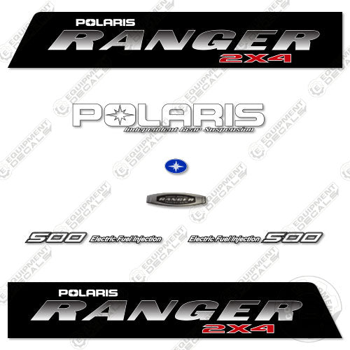 Fits Polaris Ranger 500 Decal Kit - 2005 4X2 - Utility Vehicle 2006, decal kit