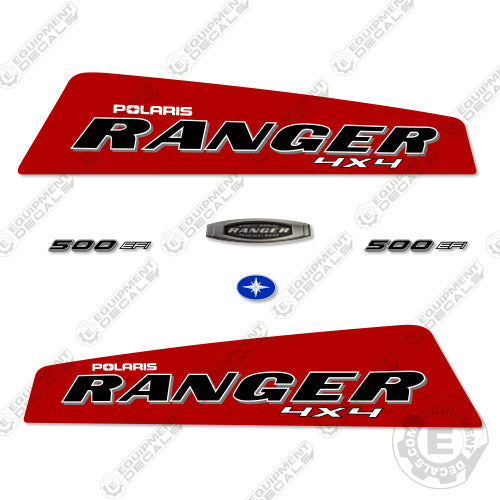 Fits Polaris Ranger 500 EFI Decal Kit Utility Vehicle 500, 500efi, decal kit, efi