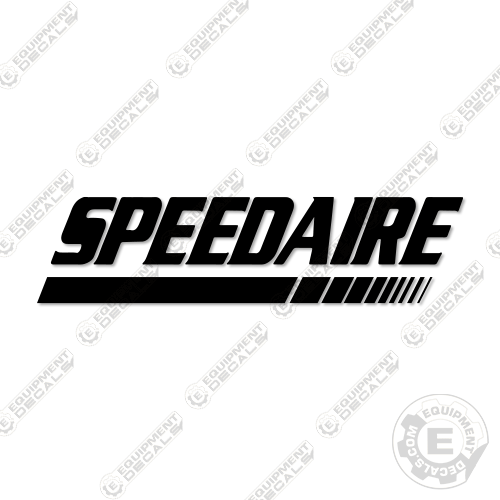 Fits Speedaire Decal Kit Logo (New Style) decal kit