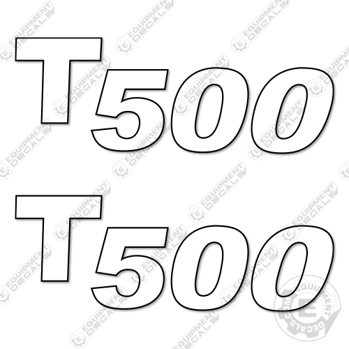 Fits Tenant T500 Decal Kit (Set of 2) decal kit