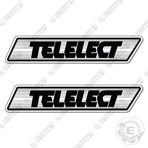 Fits Terex Telelect Decal Kit Logos (6.5 x 33) decal kit