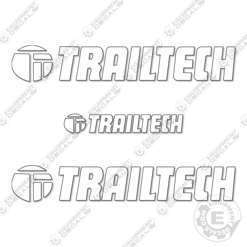 Fits Trailtech Trailer Decal Kit decal kit
