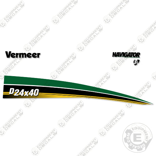 Fits Vermeer D24X40 Decal Kit Series 3 Navigator 24, 24x40, 40, d24, d24x40, decal kit, x40