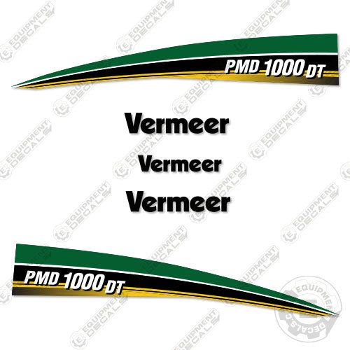 Fits Vermeer PMD1000DT Decal Kit Vacuum Excavator 1000dt, decal kit, pmd, pmd1000