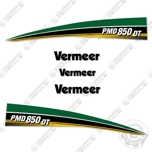 Fits Vermeer PMD850DT Decal Kit Vacuum Excavator 850, 850dt, decal kit, pmd, pmd850