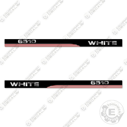 Fits White 6510 Decal Kit Tractor 6510, decal kit, tractor